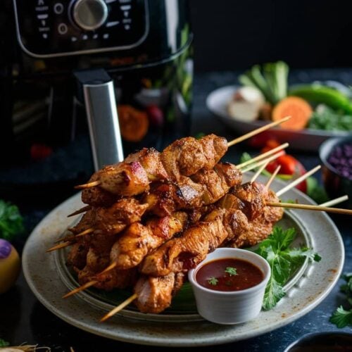 Air Fryer Chicken Satay recipe