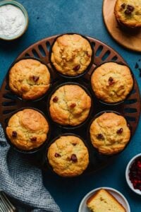 Air Fryer Cornbread Muffins