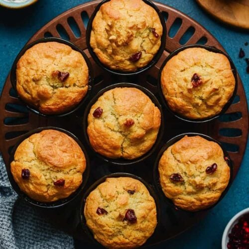 Air Fryer Cornbread Muffins