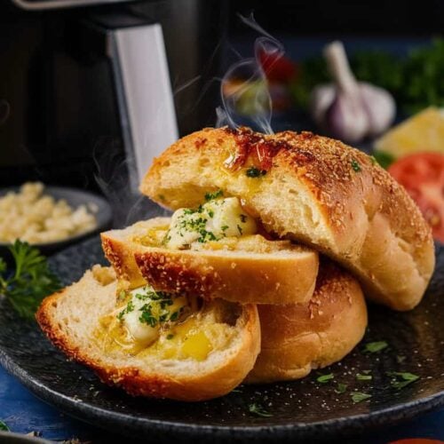 Air Fryer Garlic Bread