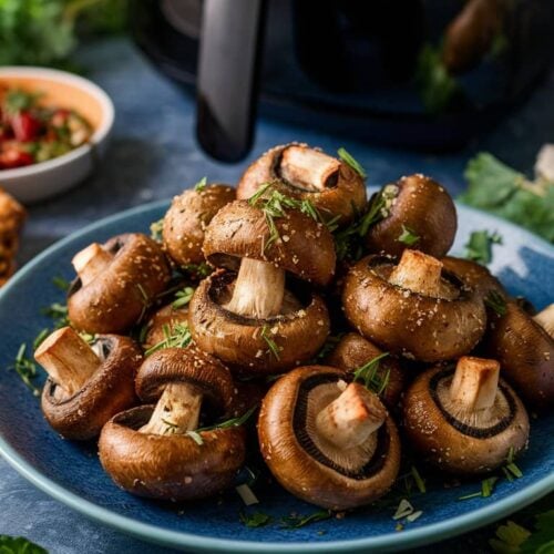 Air Fryer Mushrooms recipe