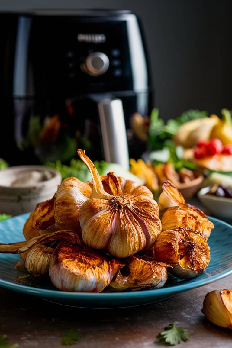 Air Fryer Roasted Garlic