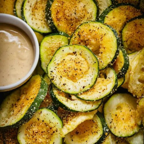 Air Fryer Zucchini Chips recipe