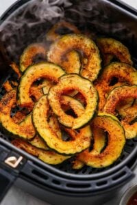 Air Fryer kabocha squash