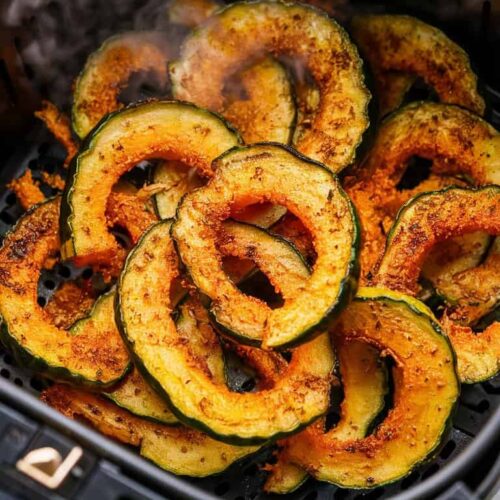 Air Fryer kabocha squash