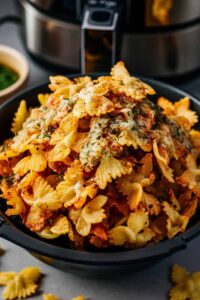 Air fryer pasta chips