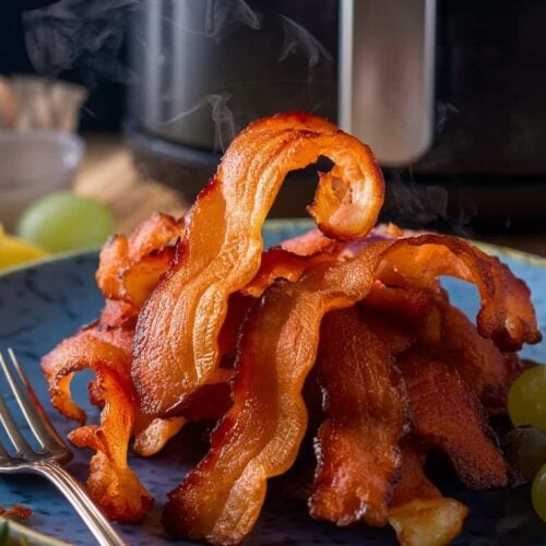 Delicious, crispy Air Fryer bacon
