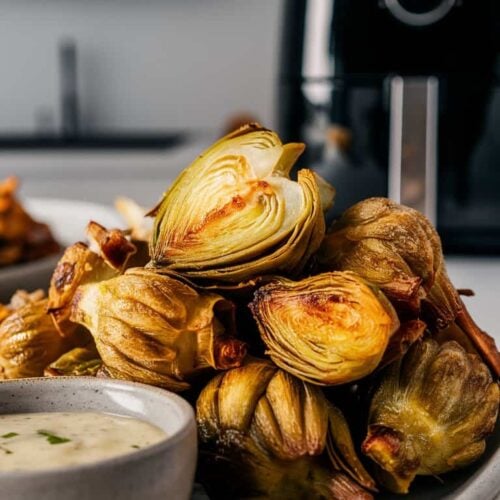 air fryer artichoke hearts