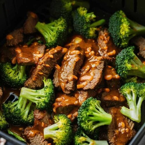 air fryer beef and broccoli