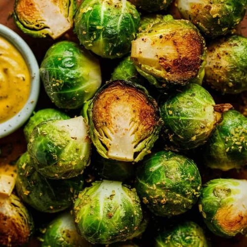air fryer brussels sprouts