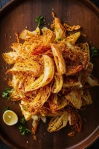 air fryer cabbage wedges