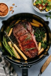 air fryer flat iron steak