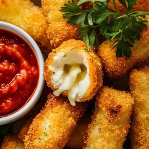 air fryer mozzarella sticks