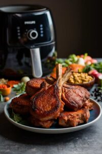 air fryer smoked pork chops