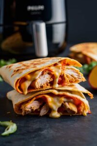 delicious Air Fryer Chicken Quesadilla