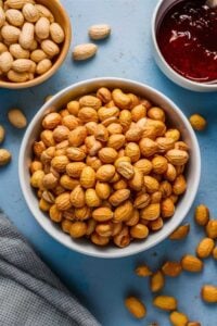 delicious air fryer roasted peanuts