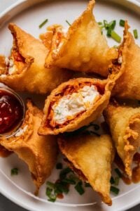 Air-Fryer Crab Rangoon