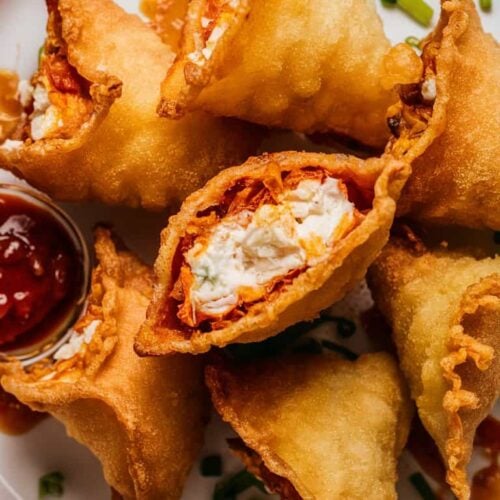 Air-Fryer Crab Rangoon