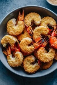 air fryer coconut shrimps