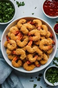air fryer popcorn shrimps
