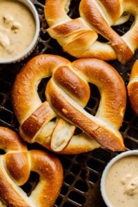 air fryer soft pretzels