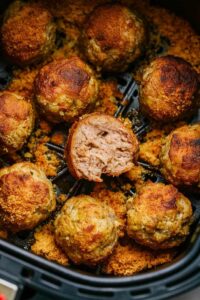 air fryer turkey meatball