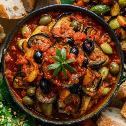 side dishes for Caponata
