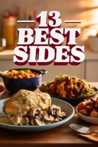 sides for creamy mushroom chicken