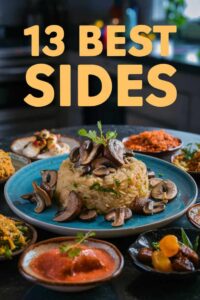 sides for mushroom risotto