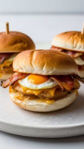Air Fryer Breakfast Sandwiches