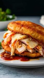 Air Fryer Chicken Cordon Bleu
