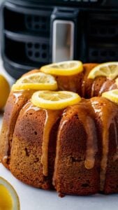 Air Fryer Lemon Pound Cake