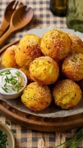 Air Fryer Mashed Potato Balls