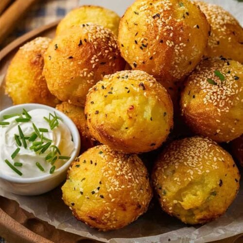 Air Fryer Mashed Potato Balls