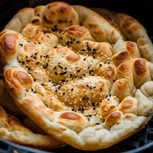Air Fryer Naan Bread