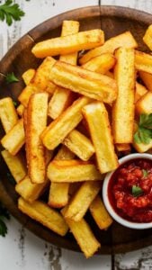 Air Fryer Polenta Fries
