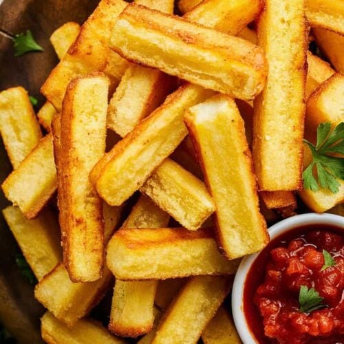 Air Fryer Polenta Fries