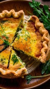 Air Fryer Quiche