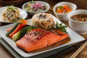 sides for Asian Glazed Salmon