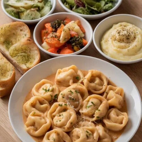 sides for Cheese Tortellini