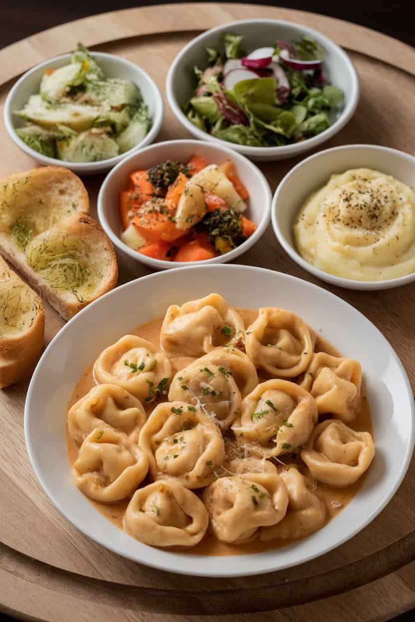 sides for Cheese Tortellini