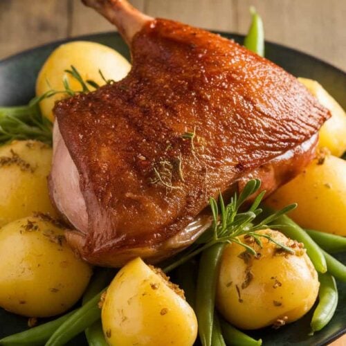 sides for Duck Confit