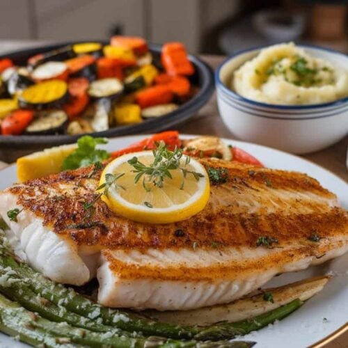 sides for Flounder