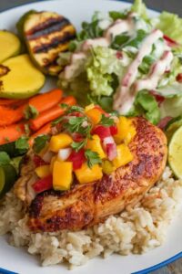 sides for Mango Salsa Chicken