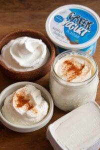 Substitutes for Clotted Cream