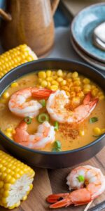 Cajun Shrimp and Corn Soup1