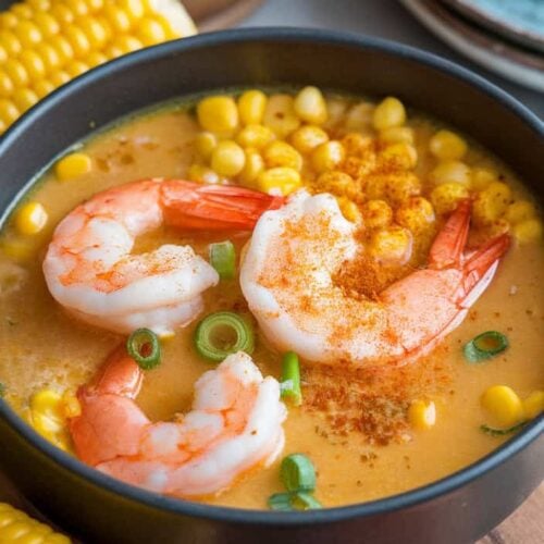 Cajun Shrimp and Corn Soup1