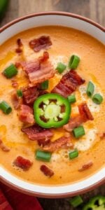 Creamy Jalapeño Popper Soup1