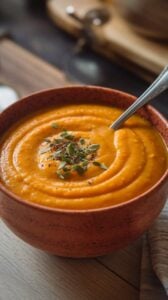 Creamy Pumpkin and Sage Soup