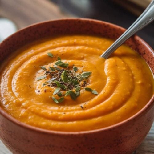 Creamy Pumpkin and Sage Soup